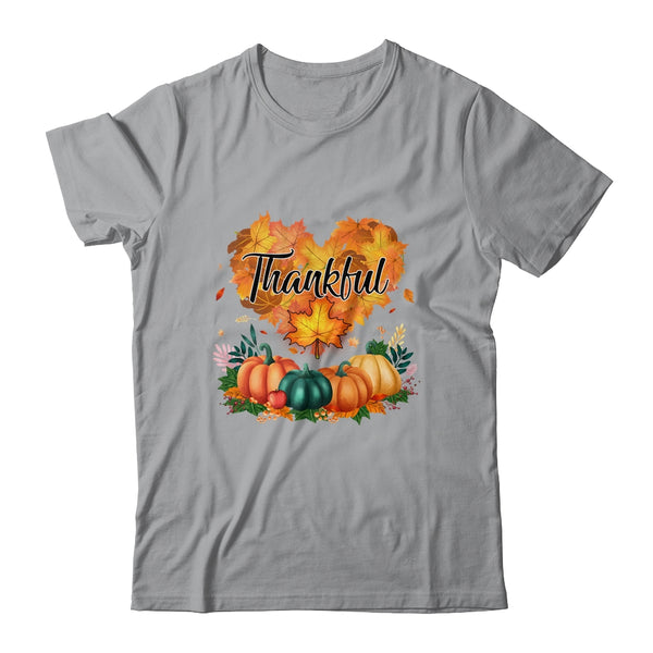 Happpy Thanksgiving Day Autumn Fall Maple Leaves Thankful Classic T Shirt Sport Grey 600x.jpg