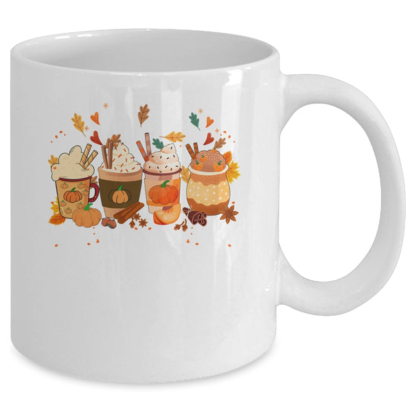 Pumpkin Spice Latte Fall Coffee Pumpkin Spice Thanksgiving Mug 11oz Mug White back 600x.jpg