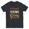 Happy Friendsgiving Turkey Friends Giving Funny Youth Youth T Shirt Black 600x.jpg
