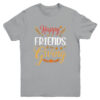 Happy Friendsgiving Turkey Friends Giving Funny Youth Youth T Shirt Sport Grey 600x.jpg