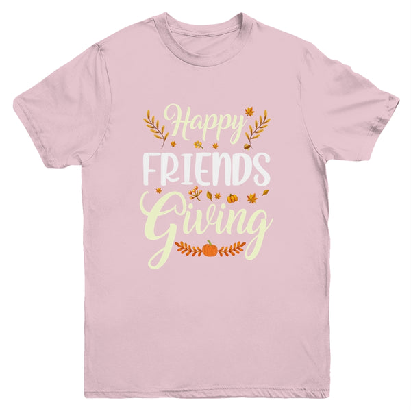 Funny Happy Friendsgiving Turkey Friends Giving Youth Youth T Shirt Light Pink 600x.jpg