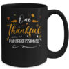 One Thankful School Paraprofessional Fall Thanksgiving Mug 15oz Mug Black back 600x.jpg
