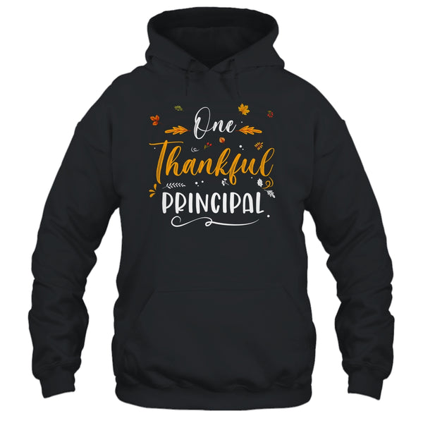 One Thankful School Principal Fall Thanksgiving Pullover Hoodie Black 600x.jpg