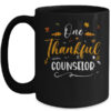 One Thankful School Counselor Fall Thanksgiving Mug 15oz Mug Black front 600x.jpg