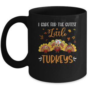 Thanksgiving Nicu Nurse Funny Nurse Turkey Thanksgiving Mug 11oz Mug Black front 600x.jpg