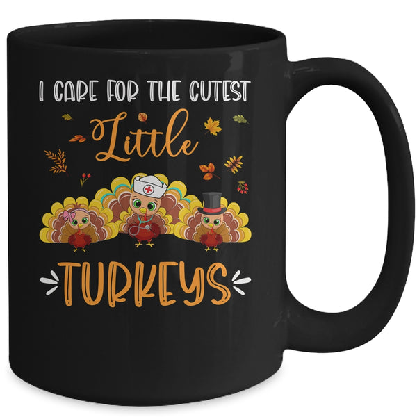 Thanksgiving Nicu Nurse Funny Nurse Turkey Thanksgiving Mug 15oz Mug Black back 600x.jpg
