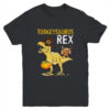 Turkeysaurus Rex Dab Turkey Dino Toddler Boys Thanksgiving Youth Youth T Shirt Black 600x.jpg