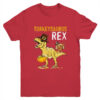Turkeysaurus Rex Dab Turkey Dino Toddler Boys Thanksgiving Youth Youth T Shirt Red 600x.jpg