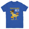 Turkeysaurus Rex Dab Turkey Dino Toddler Boys Thanksgiving Youth Youth T Shirt Royal 600x.jpg