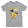 Turkeysaurus Rex Dab Turkey Dino Toddler Boys Thanksgiving Youth Youth T Shirt Sport Grey 600x.jpg