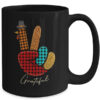Peace Love Turkey Grateful Turkey Hand Sign Thanksgiving Mug 15oz Mug Black back 600x.jpg