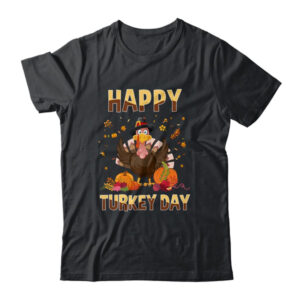 Thanksgiving Holiday Present Happy Turkey Day Classic T Shirt Black 600x.jpg