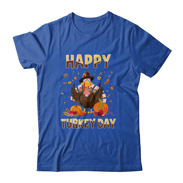 Thanksgiving Holiday Present Happy Turkey Day Classic T Shirt Royal 600x.jpg