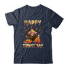 Thanksgiving Holiday Present Happy Turkey Day Classic T Shirt Navy 600x.jpg