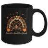 Grateful Thankful Blessed Rainbow Gobble Turkey Thanksgiving Mug 11oz Mug Black back 600x.jpg