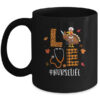 Love Turkey Stethoscope Nurse Life Thanksgiving Fall Mug 11oz Mug Black front 600x.jpg