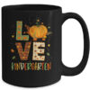 Love Kindergarten Happy Fall Thanksgiving Mug 15oz Mug Black back 600x.jpg