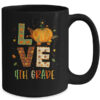 Love Fourth Grade Happy Fall Thanksgiving Mug 15oz Mug Black back 600x.jpg