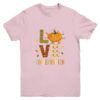 Love Kindergarten Happy Fall Thanksgiving Youth Youth T Shirt Light Pink 600x.jpg