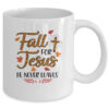 Fall For Jesus He Never Leaves Leopard Partten Mug 11oz Mug White back 600x.jpg