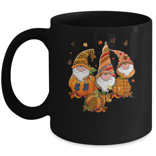 Leopard Pumpkin Print Plaid Gnomes Fall Autumn Thanksgiving Mug 11oz Mug Black 600x.jpg