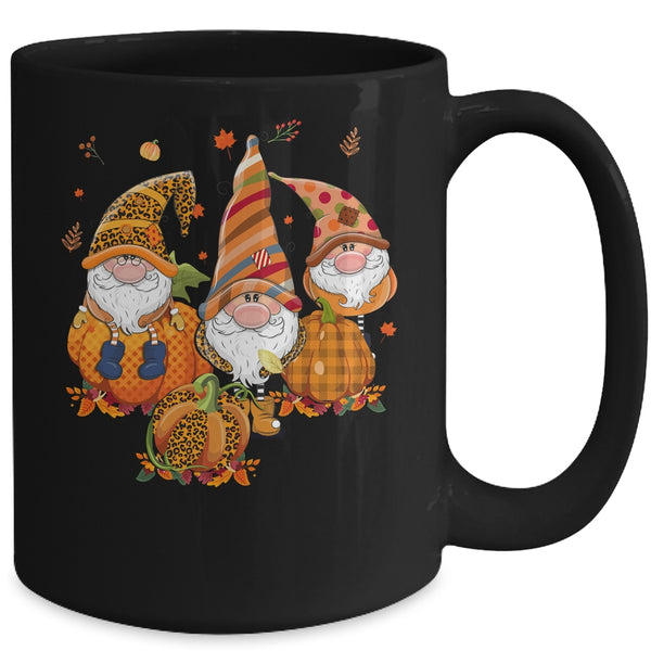 Leopard Pumpkin Print Plaid Gnomes Fall Autumn Thanksgiving Mug 15oz Mug Black 8b7f549e 0b02 4224 89df 3b459ec9ab5f 600x.jpg