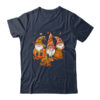 Leopard Pumpkin Print Plaid Gnomes Fall Autumn Thanksgiving Classic T Shirt Navy 600x.jpg