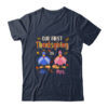 Our First Thanksgiving Mr And Mrs Couple Married Turkey Classic T Shirt Navy 600x.jpg