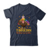 Unicorn Turkey Funny Thanksgiving Girls Gift Classic T Shirt Navy 600x.jpg
