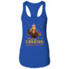 Unicorn Turkey Funny Thanksgiving Girls Gift Women s Ideal Racerback Tank Royal 600x.jpg