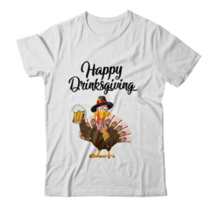 Happy Drinksgiving Dranksgiving Friendsgiving Thanksgiving Classic T Shirt White 600x.jpg