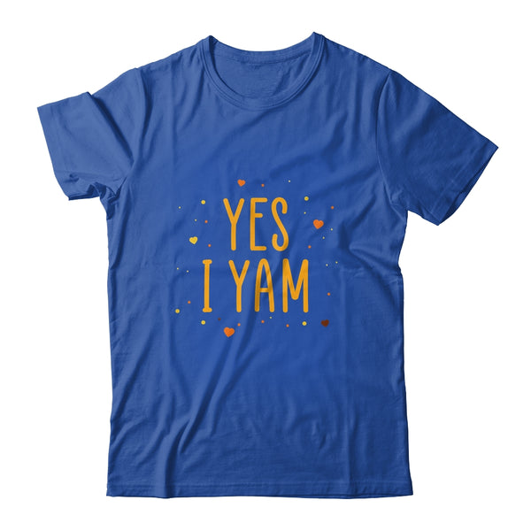 Yes I Yam She s My Sweet Potato Matching Couple Gift Classic T Shirt Royal 600x.jpg