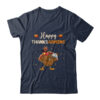Happy Thanksgiving Video Game Dabbing Turkey Classic T Shirt Navy 600x.jpg