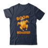 Boom Roasted Happy Thanksgiving Funny Turkey Gift Classic T Shirt Navy 600x.jpg