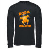 Boom Roasted Happy Thanksgiving Funny Turkey Gift Long Sleeve T Shirt Black 600x.jpg