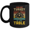 Coolest Turkey At The Table Funny Turkey Thanksgiving Mug 11oz Mug Black 600x.jpg