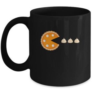 Pumpkin Pie Thanksgiving Day Funny Gift Mug 11oz Mug Black 600x.jpg