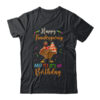 Happy Thanksgiving And Yes Its My Birthday Turkey Classic T Shirt Black 600x.jpg