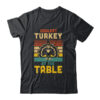 Coolest Turkey At The Table Funny Turkey Thanksgiving Classic T Shirt Black 600x.jpg