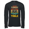 Coolest Turkey At The Table Funny Turkey Thanksgiving Long Sleeve T Shirt Black 600x.jpg