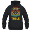 Coolest Turkey At The Table Funny Turkey Thanksgiving Pullover Hoodie Black 600x.jpg