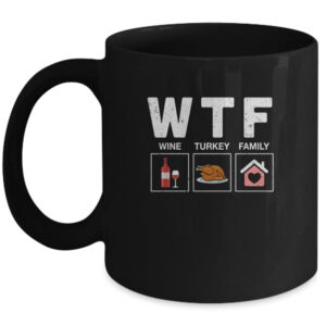 Wine Turkey Family Thanksgiving Mug 11oz Mug Black 600x.jpg