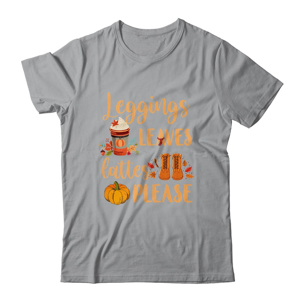 Leggings Leaves Lattes Please Fall Autumn Pumpkin Classic T Shirt Sport Grey 600x 1.jpg