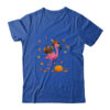 Flamingo Thanksgiving Pumpkin Halloween Classic T Shirt Royal 600x.jpg