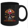 Happy Hallothanksmas Halloween Thanksgiving Wine Turkey Mug 11oz Mug Black cb4afc20 ad1a 4007 96e2 94cd1e4c3f71 600x.jpg