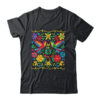 Floral Bird Otomi Mexican Style Mexicano Mexicana Shirt Hoodie Classic T Shirt Black 600x.jpg