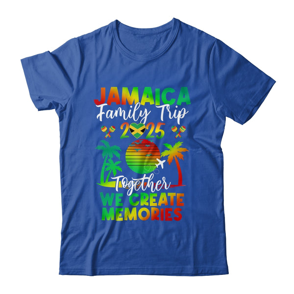 Jamaica Family Trip 2025 We Create Memories Jamaica Vacation Shirt Tank Top Classic T Shirt Royal 600x.jpg