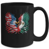 America Mexico Flag Vintage Mexican Roots American Flag Mug 15oz Mug Black back 600x.jpg