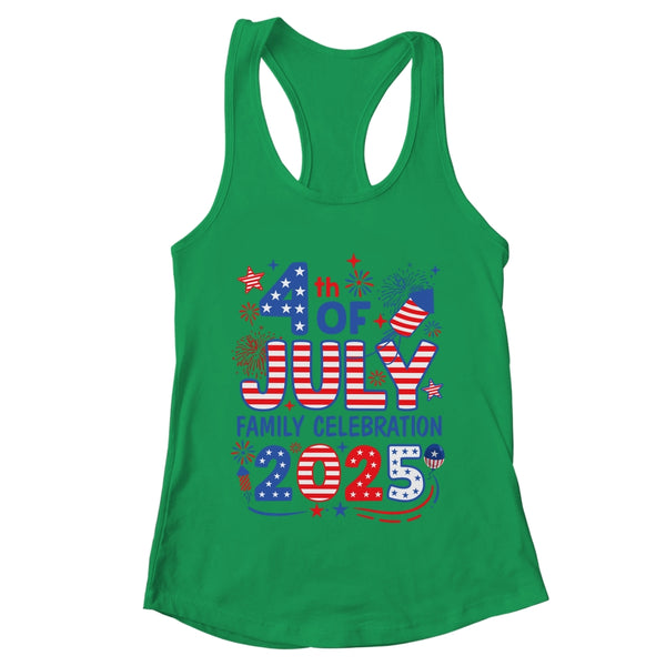 4th Of July Family Matching Group Family Celebration 2025 Shirt Tank Top Women s Ideal Racerback Tank Kelly Green 600x.jpg