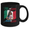 Half Mexican Half American USA Flag Mexico America Women Mug 11oz Mug Black back 600x.jpg